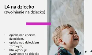 L4 na dziecko: kiedy możesz wyjść z domu podczas zwolnienia lekarskiego